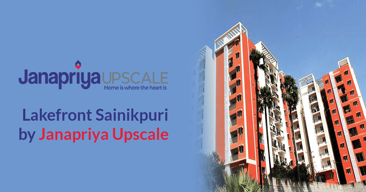 Lakefront 2 & 3 BHK Flats for Sale in Sainikpuri by Janapriya Upscale