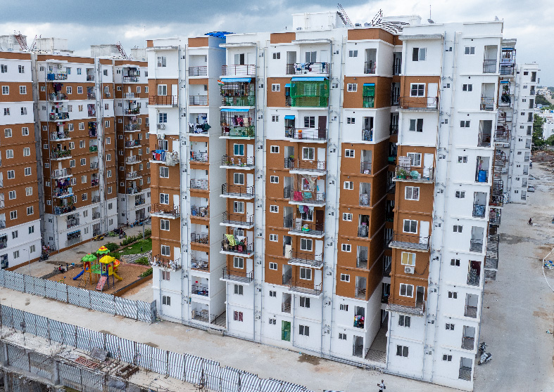 Janapriya Upscale Sitara 2 BHK Flats for Sale in Sainikpuri