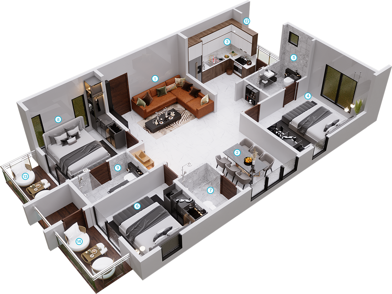 3 Bedrooms Bedrooms, ,3 BathroomsBathrooms,Apartment,Available Floor Plans,1688