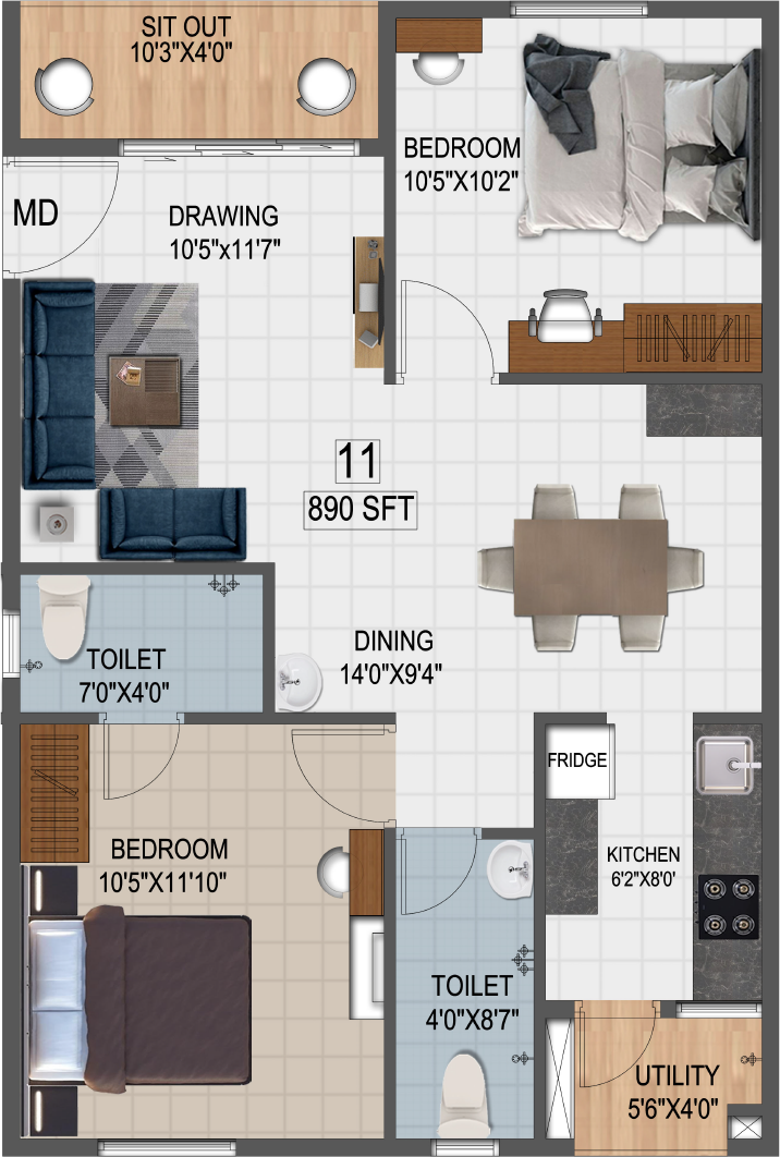 2 Bedrooms Bedrooms, ,2 BathroomsBathrooms,Apartment,Available Floor Plans,a040I00002IRZDJQA5
