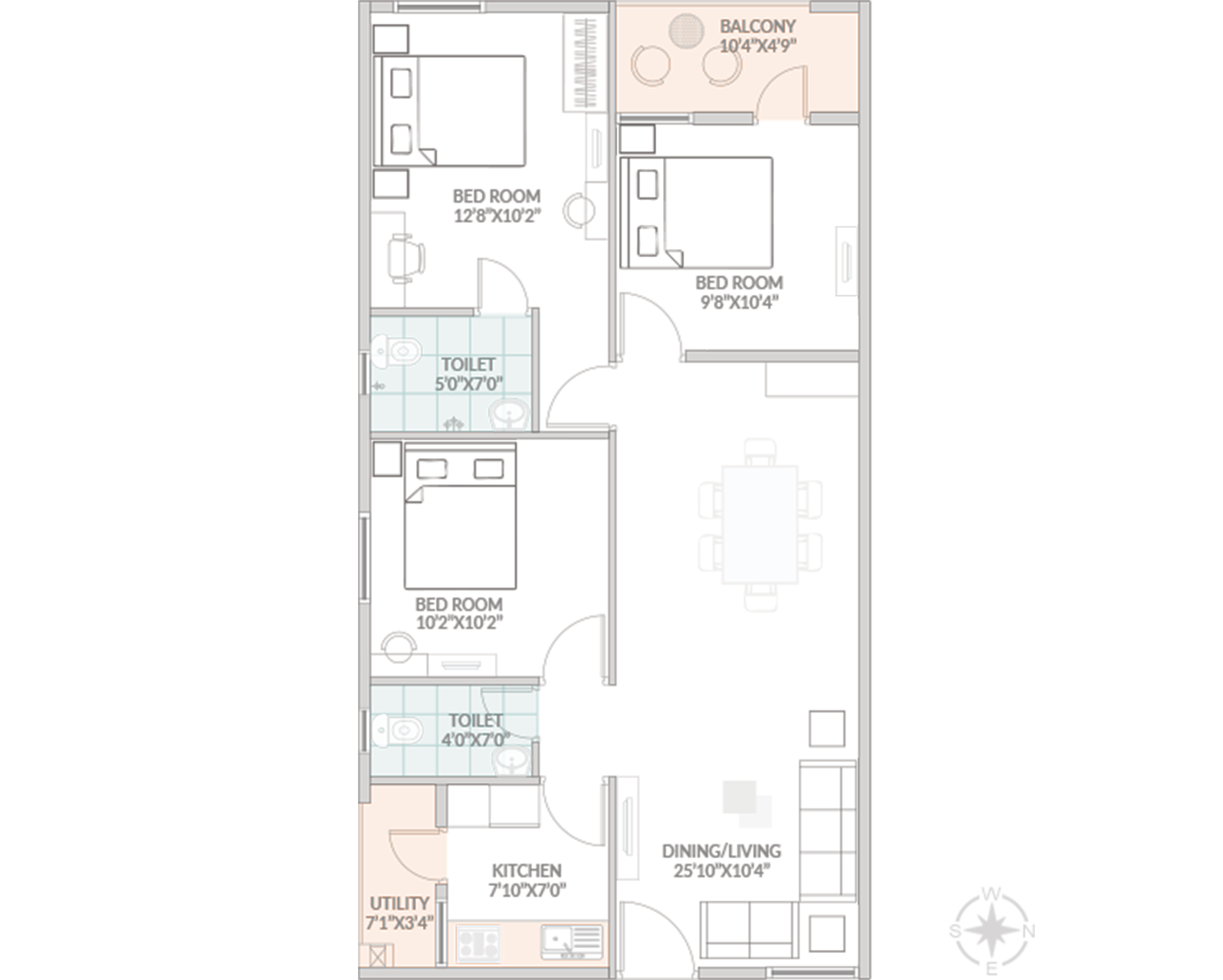 3 Bedrooms Bedrooms, ,2 BathroomsBathrooms,Apartment,Available Floor Plans,a040I00002IRZCrQAP