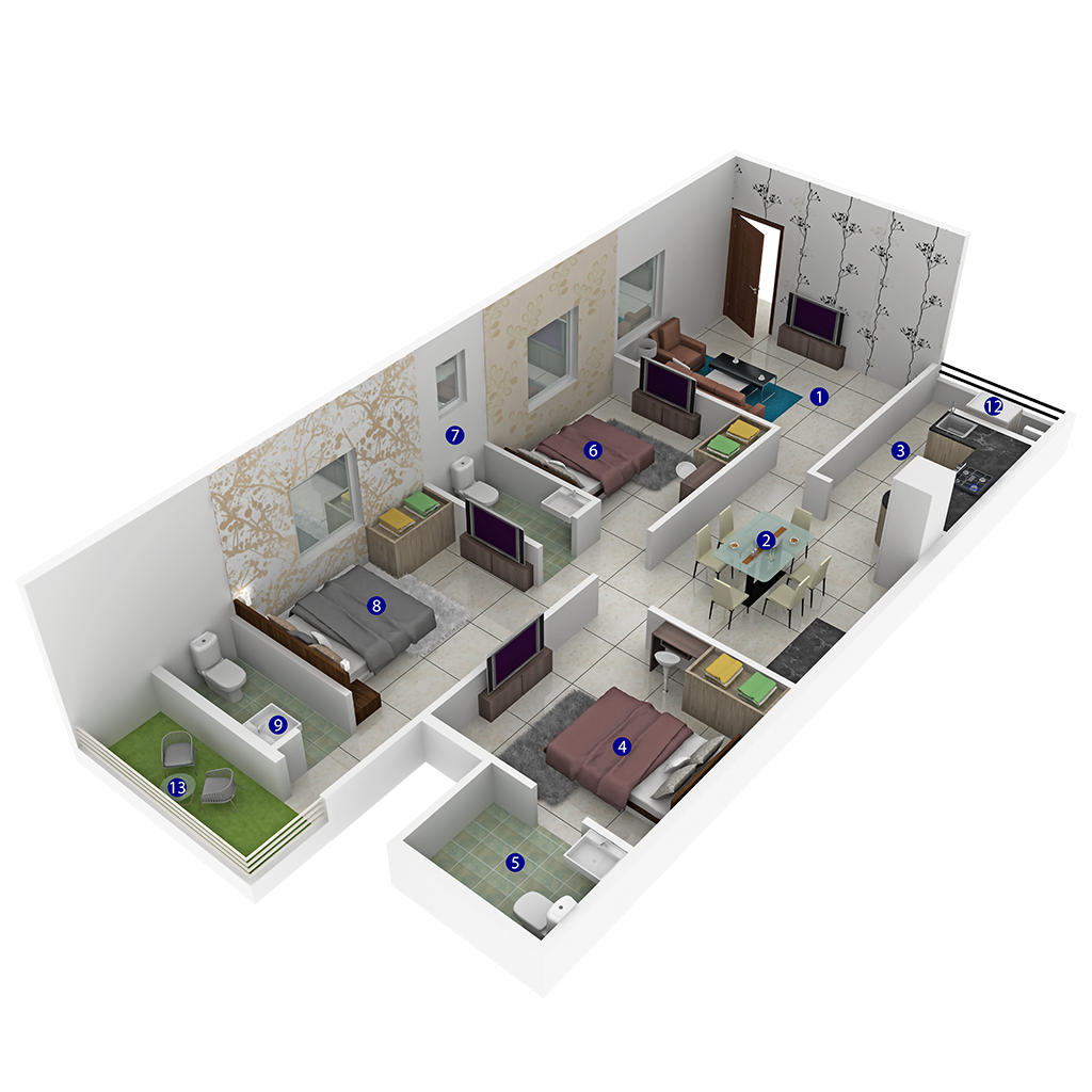3 Bedrooms Bedrooms, ,3 BathroomsBathrooms,Apartment,Available Floor Plans,a040I00002IRZDZQA5