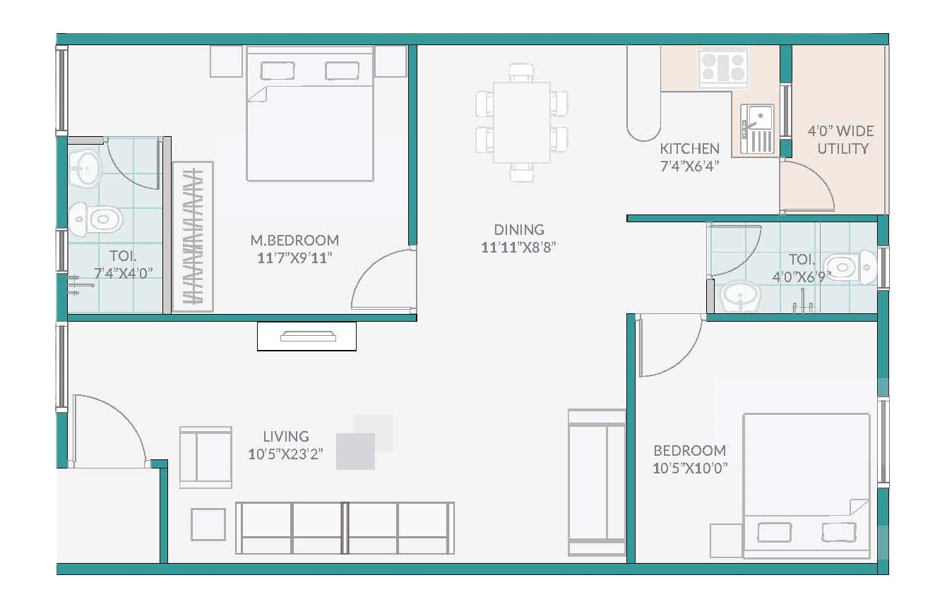 2 Bedrooms Bedrooms, ,2 BathroomsBathrooms,Apartment,Available Floor Plans,a0428000015EweFAAS
