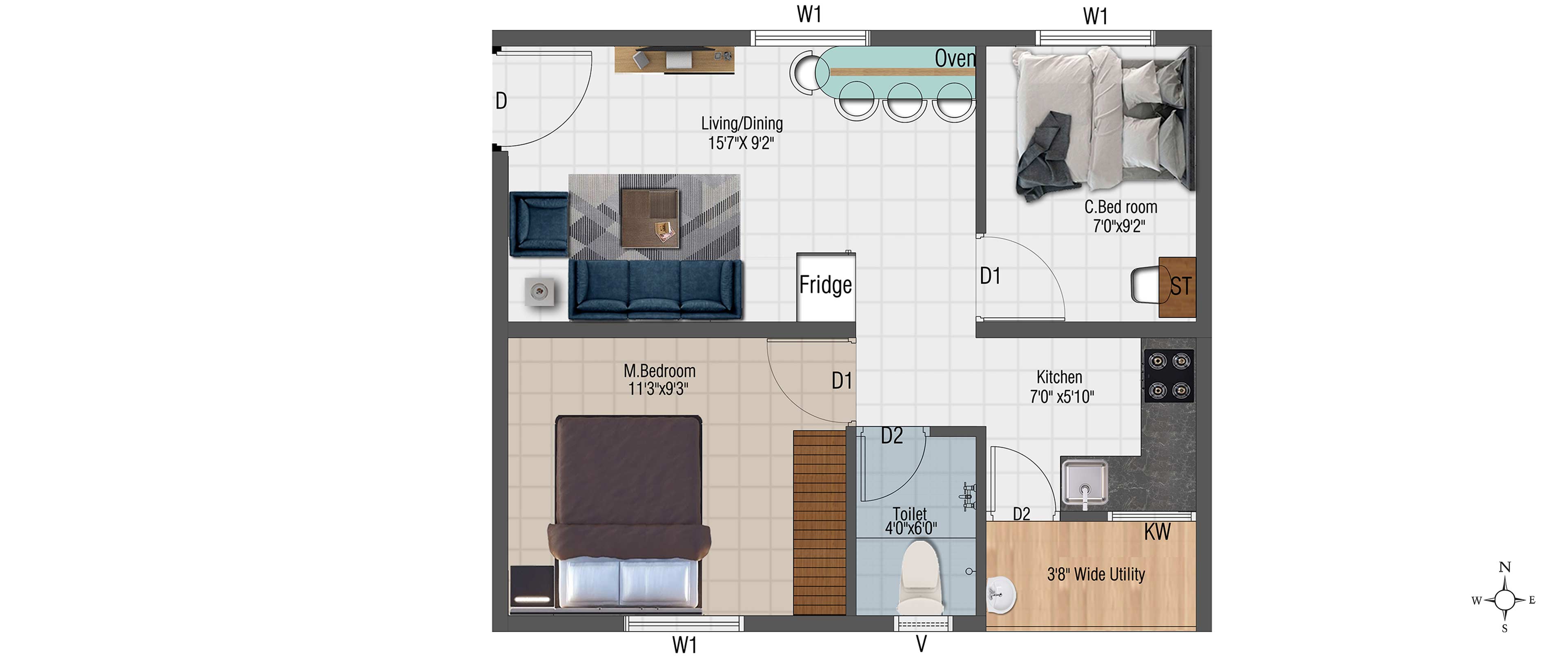 2 Bedrooms Bedrooms, ,2 BathroomsBathrooms,Apartment,Available Floor Plans,1644