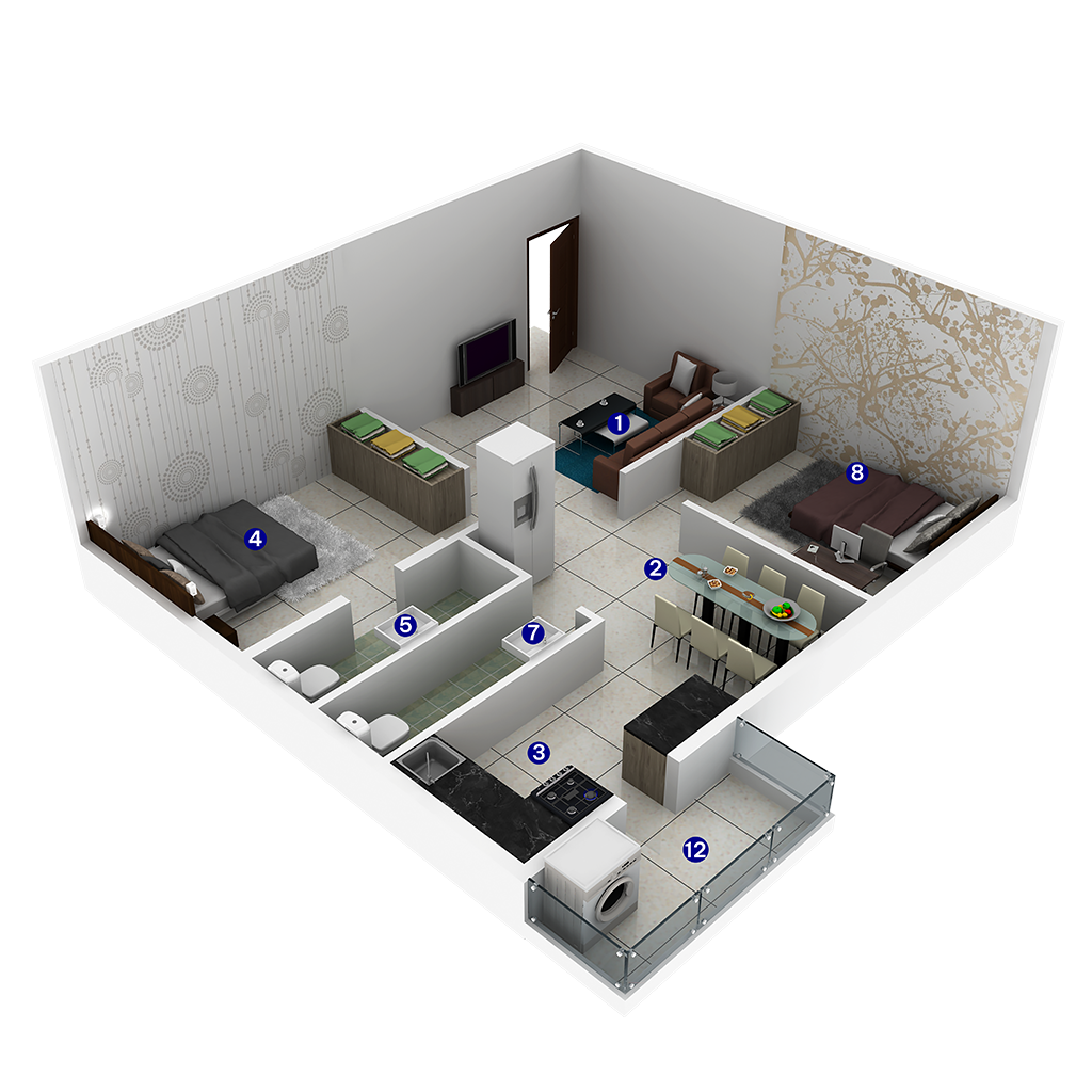 2 Bedrooms Bedrooms, ,2 BathroomsBathrooms,Apartment,Available Floor Plans,1126
