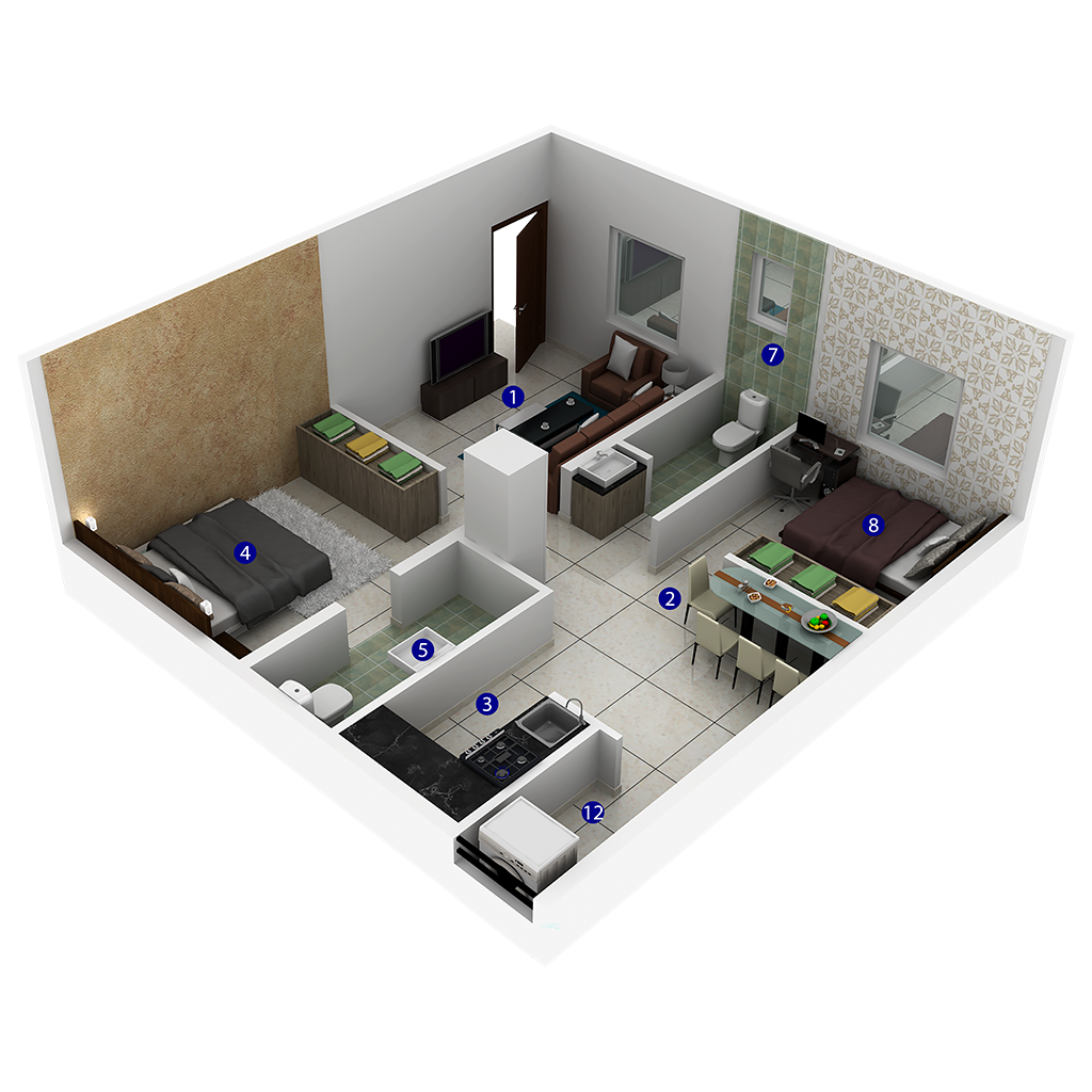 2 Bedrooms Bedrooms, ,2 BathroomsBathrooms,Apartment,Available Floor Plans,1212